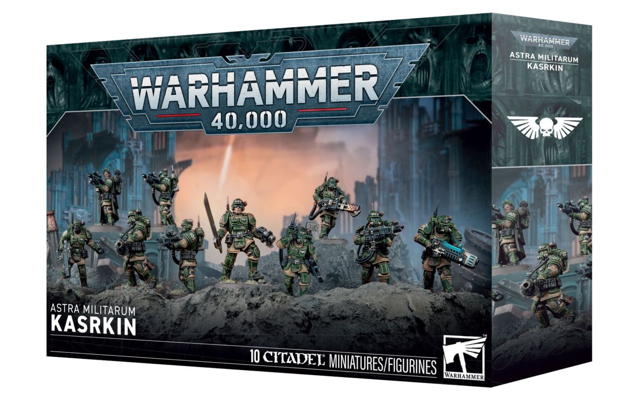 WH40k】アストラ・ミリタルム：カサーキン / ASTRA MILITARUM: KASRKIN