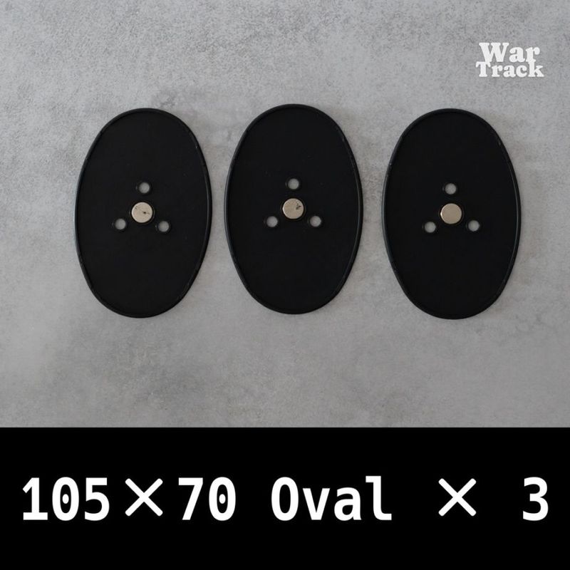 ��War Track��Magnetize Insert 105��70mm Oval �� 3 - �ߥ˥��奢�١����ѥޥ��ͥ��������󥵡���