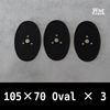 ��War Track��Magnetize Insert 105��70mm Oval �� 3 - �ߥ˥��奢�١����ѥޥ��ͥ��������󥵡���