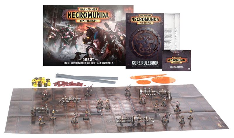 ��NECROMUNDA�ۥͥ������� �������ߥå��塧�������åȡʱѸ��ǡ� / NECROMUNDA: SKIRMISH CORE SET