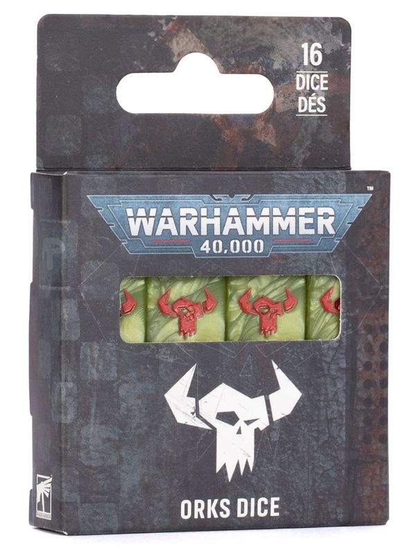 ��WH40k�ۥ������ϥ�ޡ�40,000���إ��륯�٥����� / WARHAMMER 40000: ORKS DICE