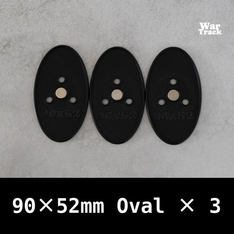 ��War Track��Magnetize Insert 90��52mm Oval �� 3 - �ߥ˥��奢�١����ѥޥ��ͥ��������󥵡���
