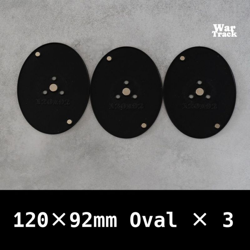 ��War Track��Magnetize Insert 120��92mm Oval �� 3 - �ߥ˥��奢�١����ѥޥ��ͥ��������󥵡���