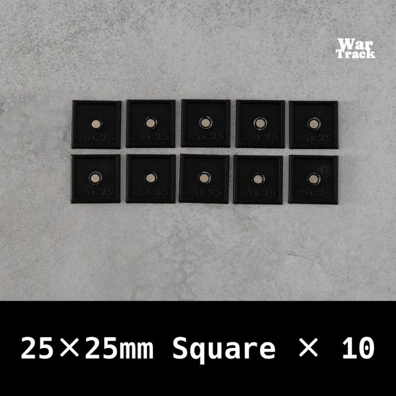 ��War Track��Magnetize Insert 25��25mm Square �� 10 - �ߥ˥��奢�١����ѥޥ��ͥ��������󥵡���