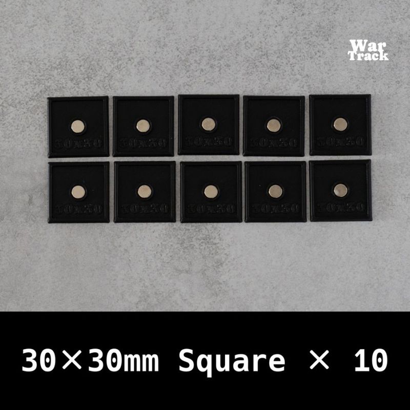 ��War Track��Magnetize Insert 30��30mm Square �� 10 - �ߥ˥��奢�١����ѥޥ��ͥ��������󥵡���