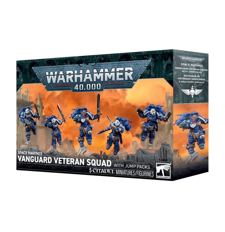 ��WH40k�ۥ��ڡ����ޥ꡼�󡧥����󥬡��ɡ��٥ƥ�󡦥����å�(�����ץѥå�����) / SPACE MARINES: VANGUARD VETERAN SQUAD JUMP PACKS