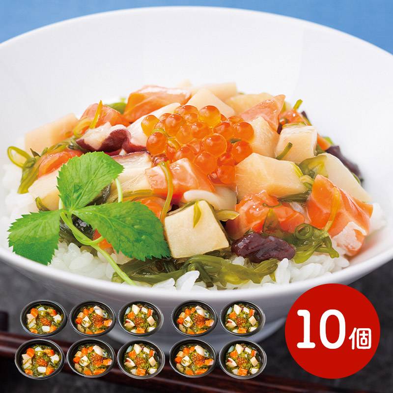 たっぷり海鮮丼セット 10個入 | カテゴリーで選ぶ,魚介類 | ギフト百花