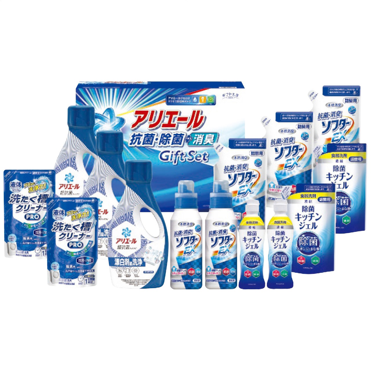 0枚目の商品写真 - 【定価10,000円】【30%OFF】ギフト工房 アリエール抗菌除菌ギフト  GPS-100H