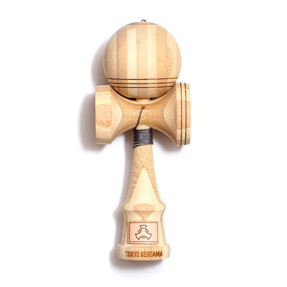 TOKYO KENDAMA 育てるけん玉 バンブー ホルダー付き 知育玩具 日本製 手作り 木目 プレゼント おみやげ レトロ インテリア サスティナブル