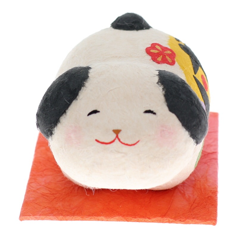 リュウコドウ ちぎり和紙 戌の字戌 置物 インテリア 干支 縁起物 日本製 おみやげ 和雑貨 プレゼント ギフト