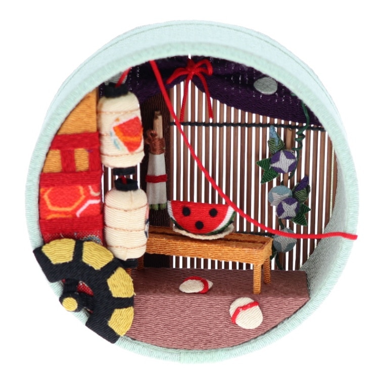 夢み屋 和雑貨 京の町屋歳時記 7月 祇園祭 置物 インテリア 日本製 おみやげ 和雑貨 プレゼント ギフト