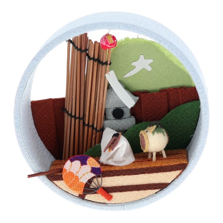 夢み屋 和雑貨 京の町屋歳時記 8月 大文字 置物 インテリア 日本製 おみやげ 和雑貨 プレゼント ギフト