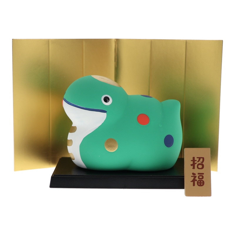 DECORE デコレ 干支飾り 巳 置物 インテリア 陶器 縁起物 おみやげ 和雑貨 プレゼント ギフト