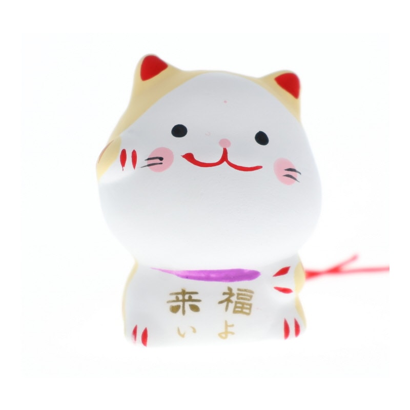リュウコドウ おみくじ 福よ来い招き猫 おみくじ付き 置物 インテリア 縁起物 おみやげ 和雑貨 プレゼント ギフト