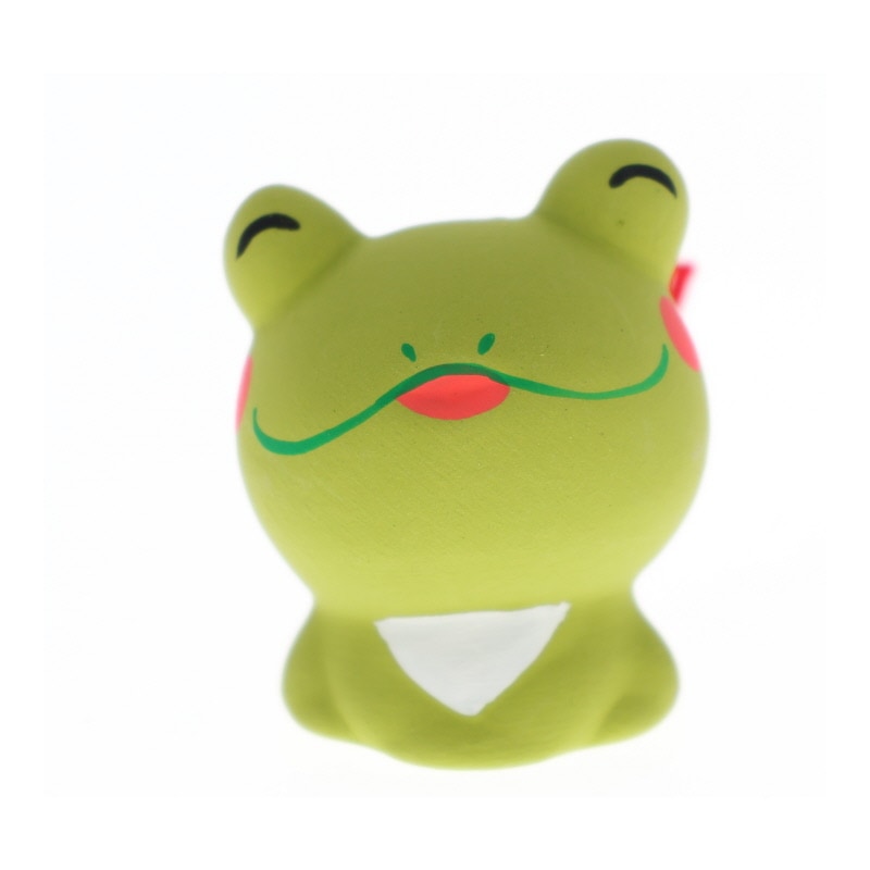 リュウコドウ 夏のおみくじ カエル おみくじ付き 置物 インテリア 縁起物 おみやげ 和雑貨 プレゼント ギフト