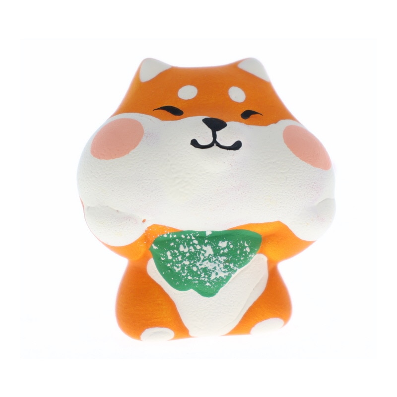 リュウコドウ 福々ほっぺ柴犬 おみくじ おみくじ付き 置物 インテリア 縁起物 おみやげ 和雑貨 プレゼント ギフト