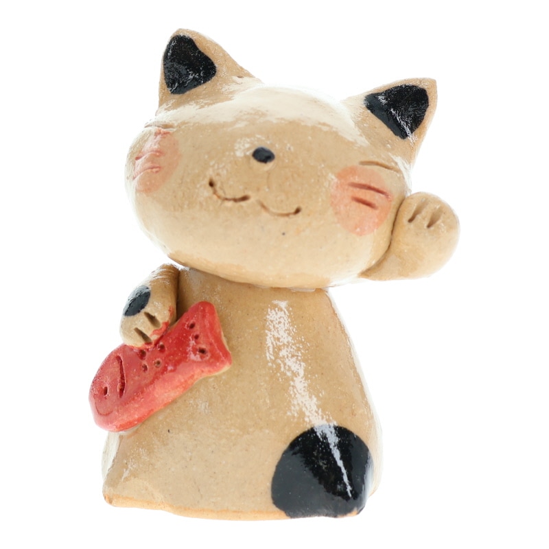 舞陶館 鯛猫  置物 インテリア おみやげ 和雑貨 プレゼント ギフト