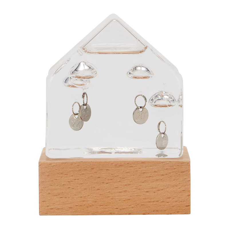 茶谷産業 ガラスフロート温度計 ハウス ギフト インテリア プレゼント お祝い