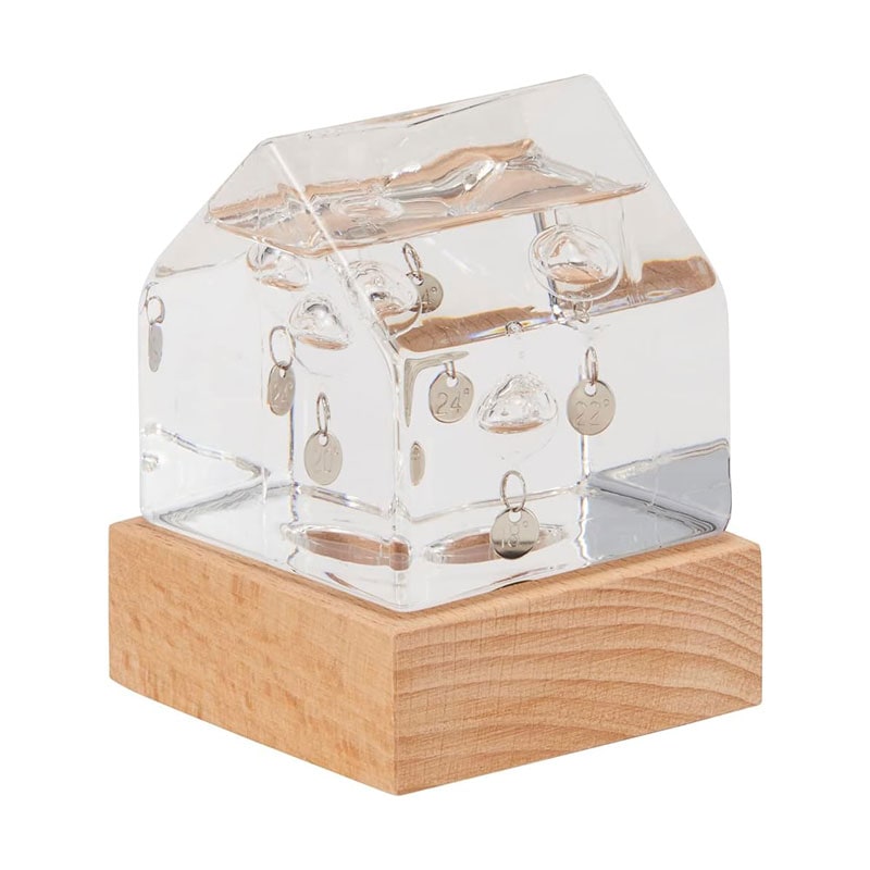 茶谷産業 ガラスフロート温度計 ハウス ギフト インテリア プレゼント お祝い