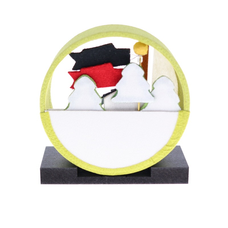 夢み屋 京の町家 5月子供の日 専用台付き 置物 インテリア おみやげ 和雑貨 プレゼント ギフト