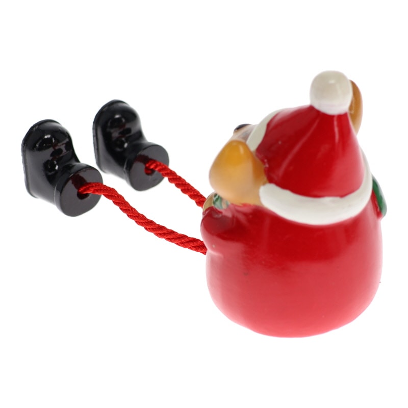 サンタトナカイ 足ブラドール 置物 クリスマス インテリア 陶器 おみやげ プレゼント ギフト