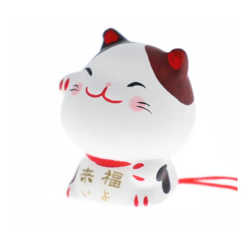 リュウコドウ おみくじ 福よ来い招き猫 おみくじ付き 置物 インテリア 縁起物 おみやげ 和雑貨 プレゼント ギフト