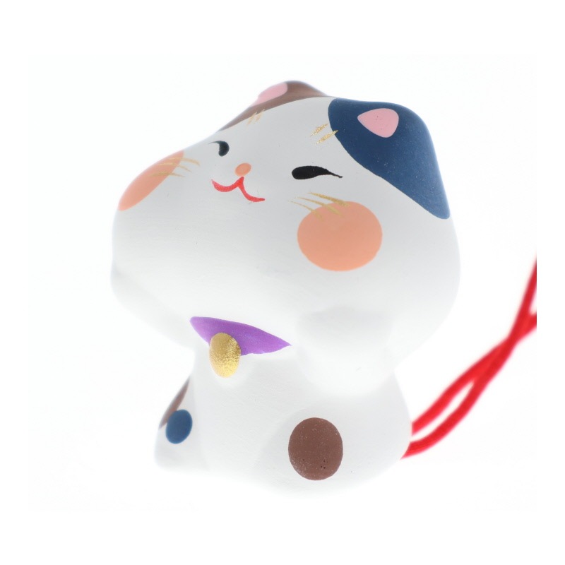 リュウコドウ 福々ほっぺ猫おみくじ おみくじ付き 置物 インテリア 縁起物 おみやげ 和雑貨 プレゼント ギフト