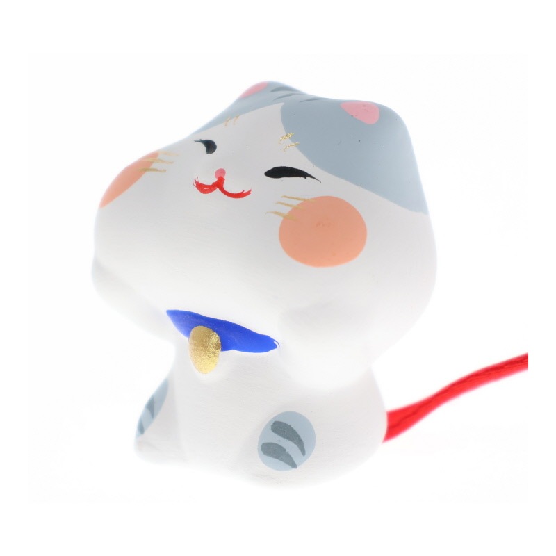 リュウコドウ 福々ほっぺ猫おみくじ おみくじ付き 置物 インテリア 縁起物 おみやげ 和雑貨 プレゼント ギフト
