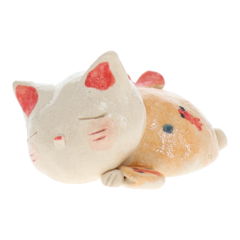 舞陶館 着物猫  置物 インテリア おみやげ 和雑貨 プレゼント ギフト