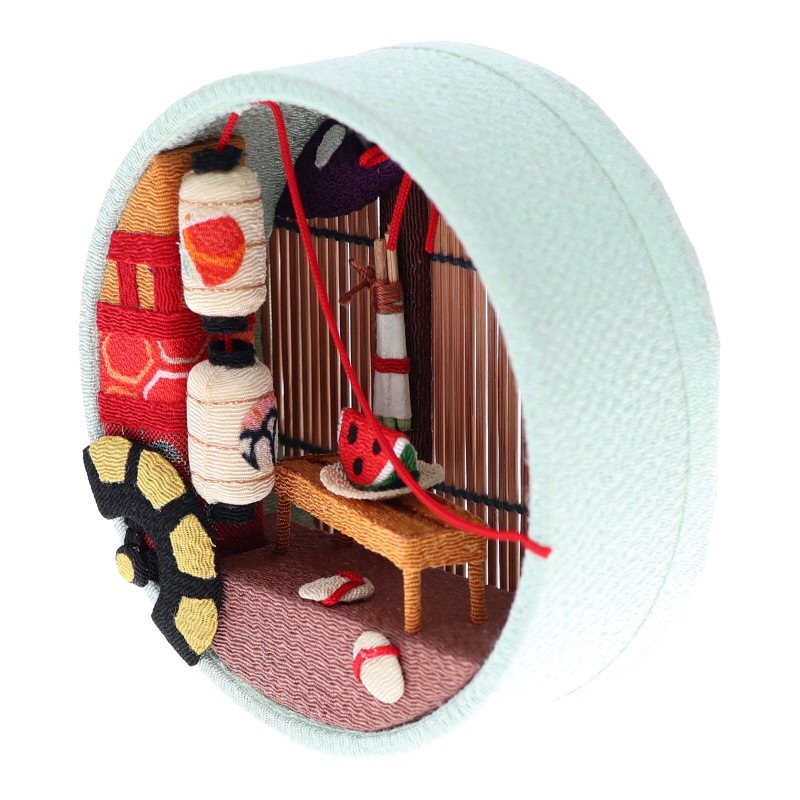 夢み屋 和雑貨 京の町屋歳時記 7月 祇園祭 置物 インテリア 日本製 おみやげ 和雑貨 プレゼント ギフト