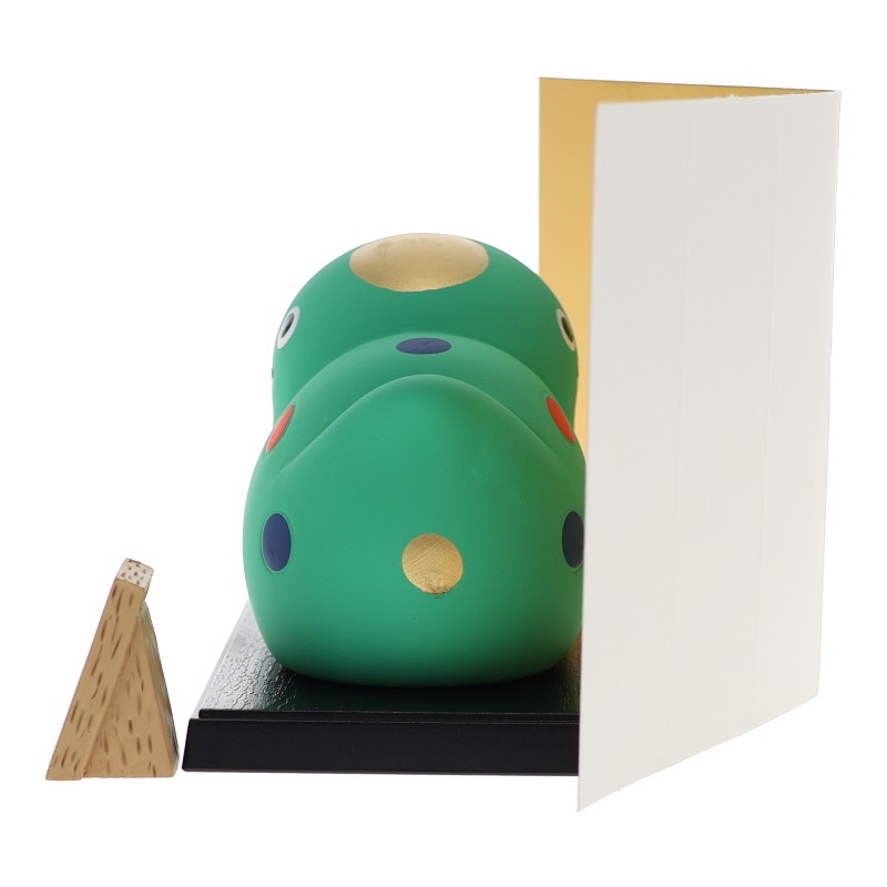 DECORE デコレ 干支飾り 巳 置物 インテリア 陶器 縁起物 おみやげ 和雑貨 プレゼント ギフト