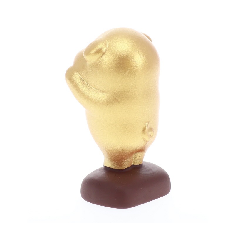 ぺったりブタ 金 おみやげ プレゼント ギフト  置物 ブタグッズ ブタ好き