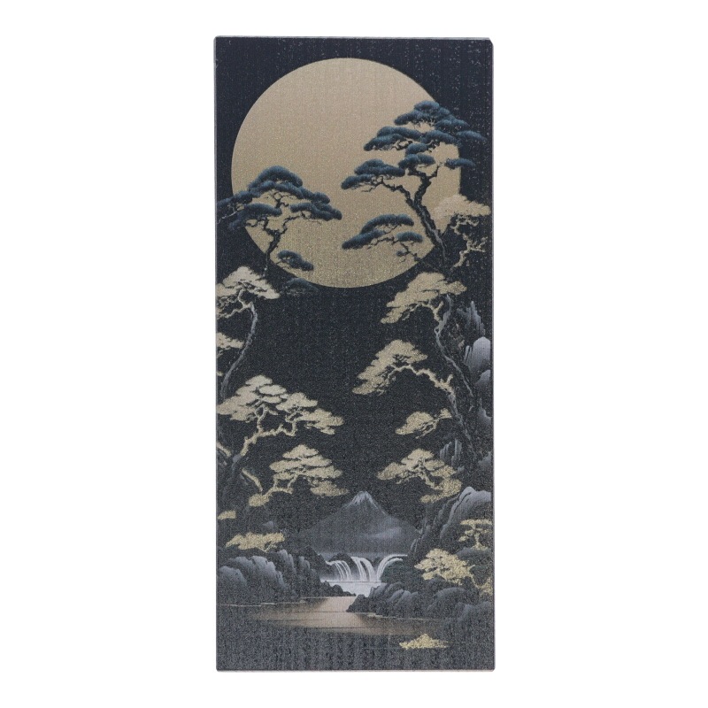 伊勢神宮桧ボールペン 金箔木箱セット 富士と松 木製 名入れ プレゼント 国産材 伊勢桧 桐箱付き 高級品 日本製 お祝い