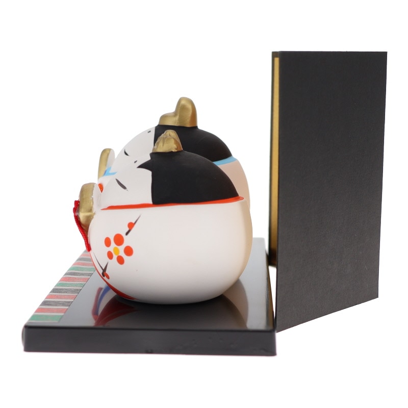 昭峰作 まろ雛 雛祭り 置物 節句 インテリア 日本製 陶器 縁起物 おみやげ 和雑貨 プレゼント ギフト