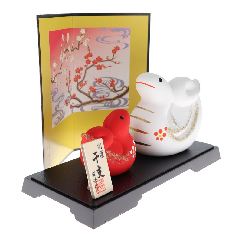 【322】三彩釉午　干支置物　祝峰造　アンティーク Amazon.co.jp: tonntyann 干支 午 馬の置物 陶器製 車 家 玄関