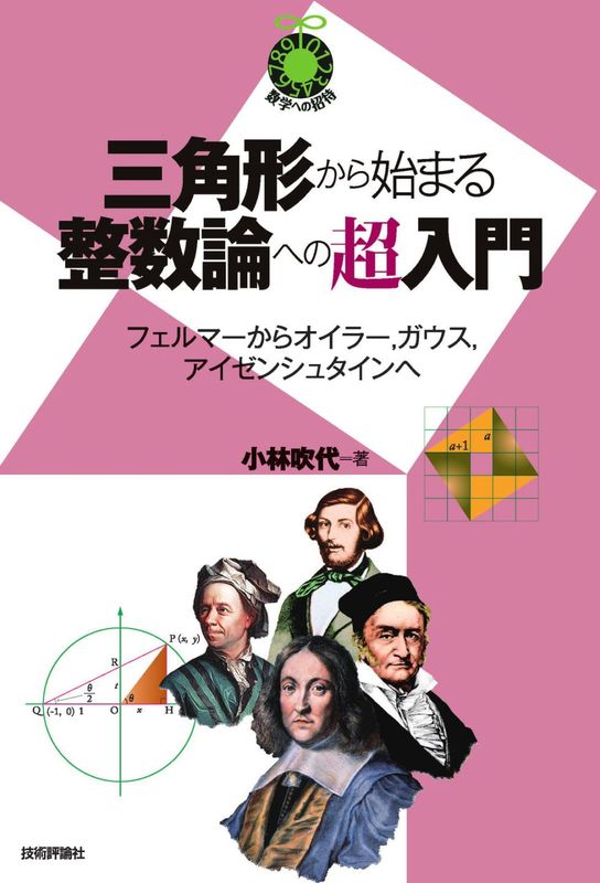 三角形から始まる整数論への超入門 ～　フェルマーからオイラー、ガウス、アイゼンシュタインへ