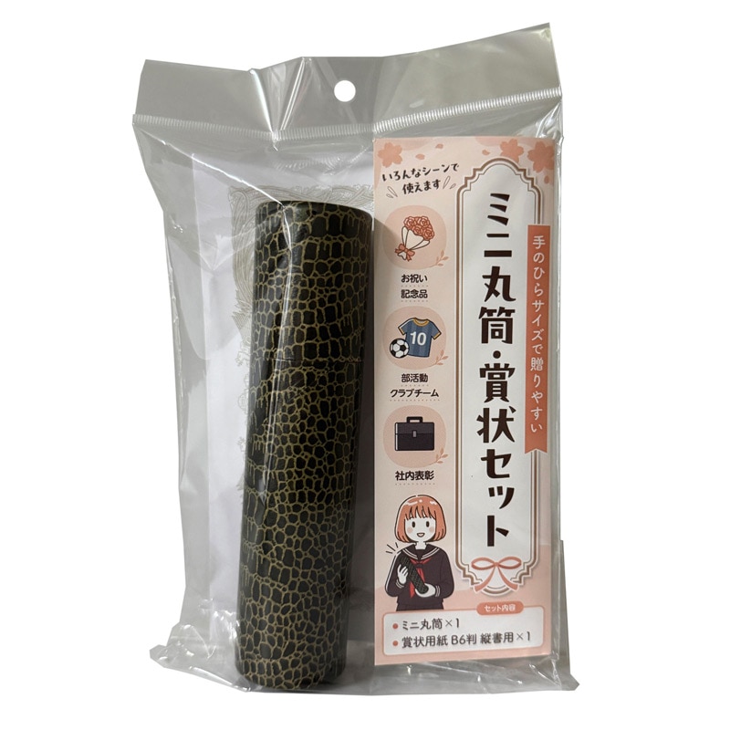 ミニ丸筒・賞状セット ギンポー 銀鳥産業