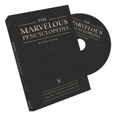 手品DVD★ペンマジック大百科◇The Marvelous Pencyclopedia 基本技から実践技・ルーティンまで徹底解説！ボリューム大！★超お薦め！ 手品 マジックTHE MARVELOUS PENCYCLOPEDIA By Tom CrosbieDVD