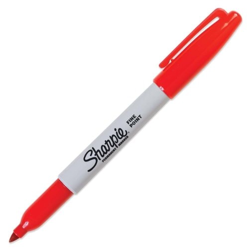���㡼�ԡ��ڥ󡡥�å�/Sharpie Fine Point RED
