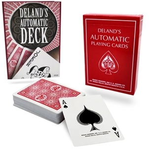 レア　DOGDEPT 赤カート Deland's Automatic Deck (デランドのマークドデック） 赤バック