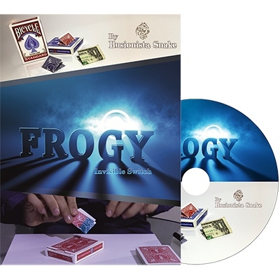 FROGY by Snake (ギミック＆DVD） （カードマジック,すり替え用具
