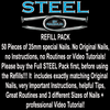 STEEL リフィルギミック (35mm)50本 by Rasmus