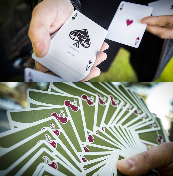 Cherry Casino Fremonts (Sahara Green) （基本用具,デック） | 手品
