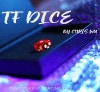 TF DICE = RED(赤)= (透明フォーシングダイス) by Chris Wu