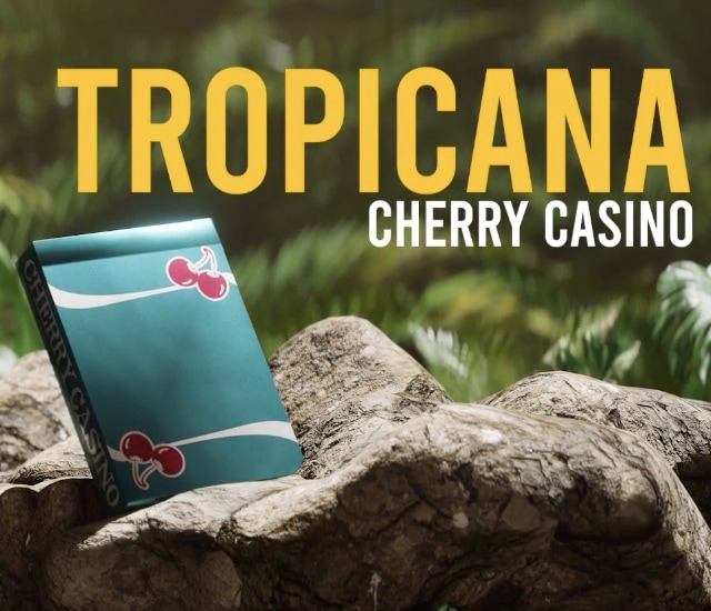 Cherry Casino Playing Cards (Tropicana Teal)