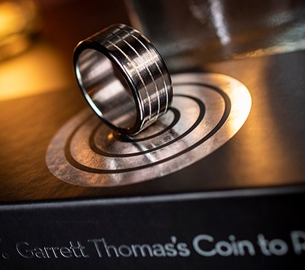 Opus（20mm）: Coin to Ring by Garrett Thomas （日用品マジック,指輪