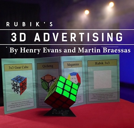 Rubik's Cube 3D Advertising (ӽФ塼) by Henry Evans and Martin Braessas