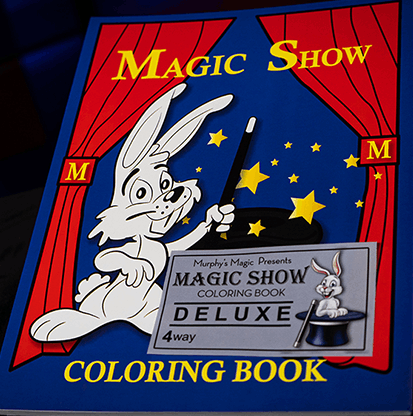 MAGIC SHOW Coloring Book デラックス・4パターン (魔法の絵本) by