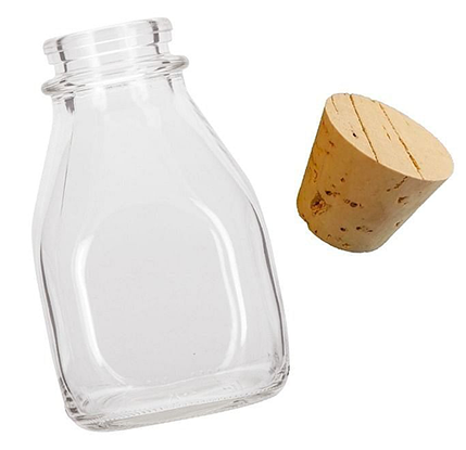 リフィル】Cube In Bottle Project用 ボトル＆コルク （キューブ 