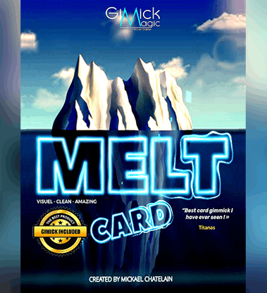 Melt Card （自動貫通カード) -赤バック- by Mickael Chatelain